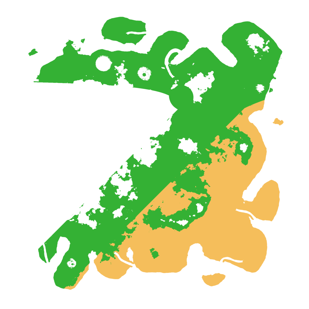 Biome Rust Map: Procedural Map, Size: 3550, Seed: 861107