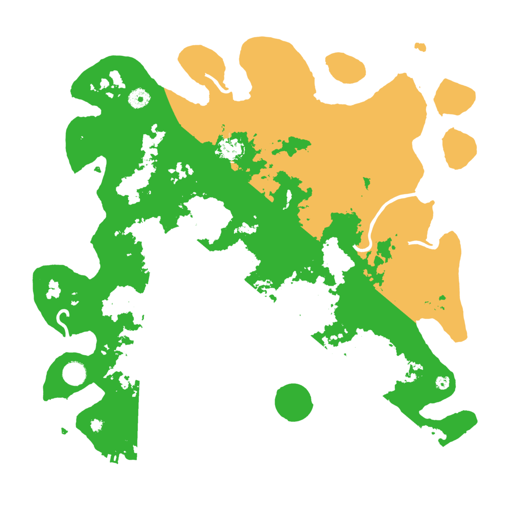 Biome Rust Map: Procedural Map, Size: 3800, Seed: 45830532