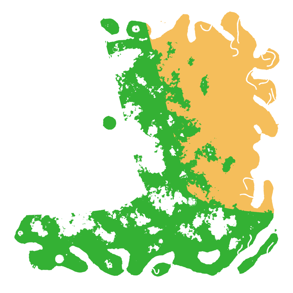 Biome Rust Map: Procedural Map, Size: 6000, Seed: 941444098