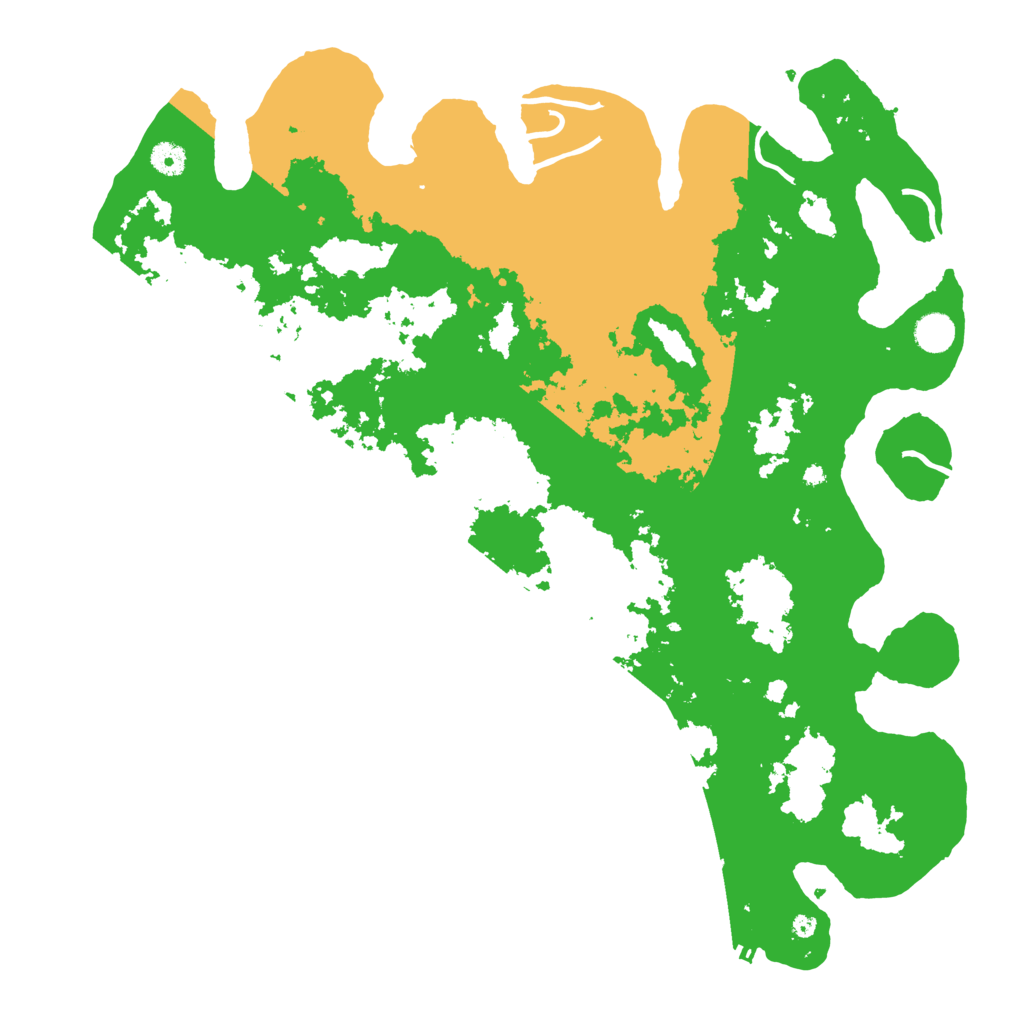 Biome Rust Map: Procedural Map, Size: 4500, Seed: 662904727