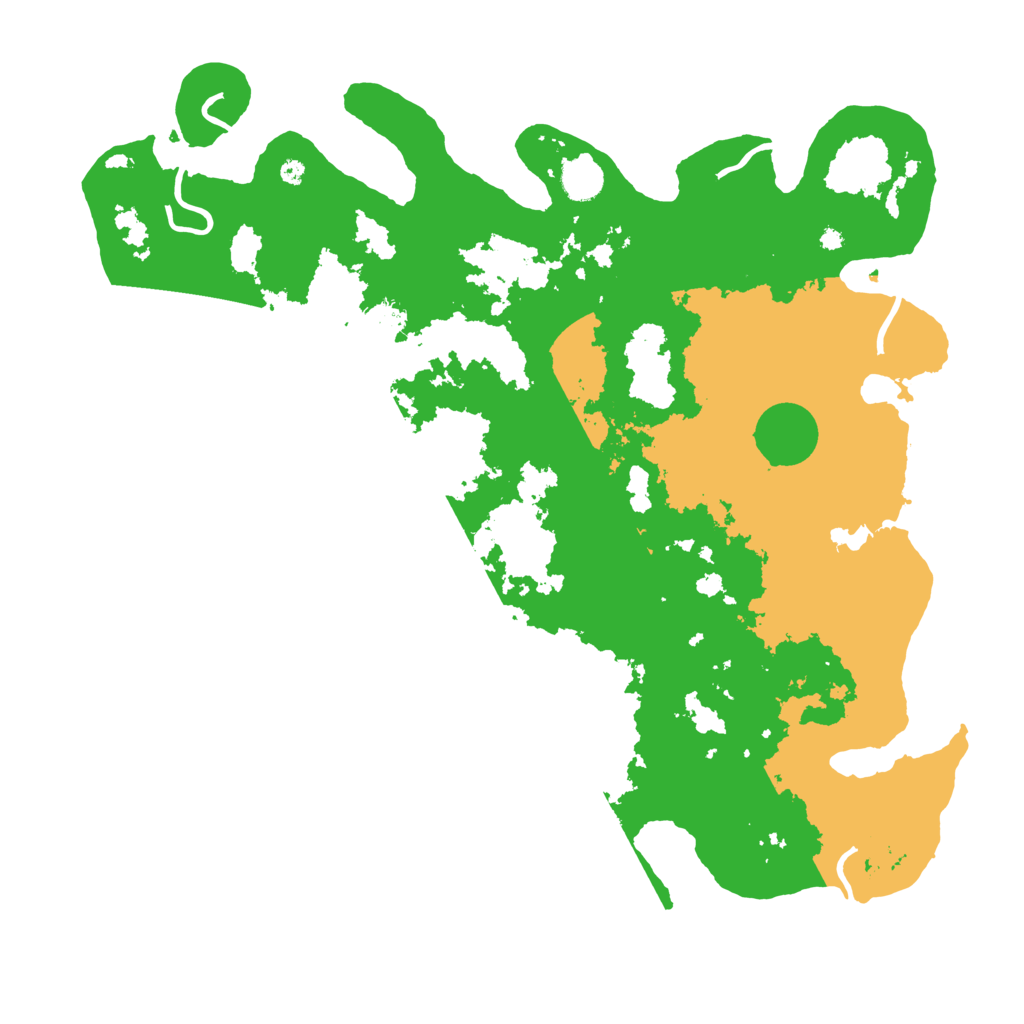 Biome Rust Map: Procedural Map, Size: 4300, Seed: 98222211