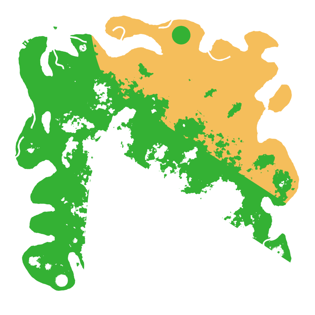 Biome Rust Map: Procedural Map, Size: 4500, Seed: 471901295