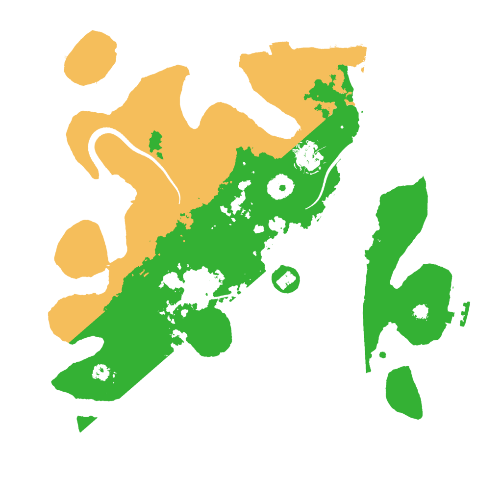 Biome Rust Map: Procedural Map, Size: 3000, Seed: 90586914
