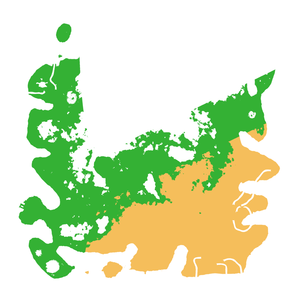 Biome Rust Map: Procedural Map, Size: 4250, Seed: 583622341