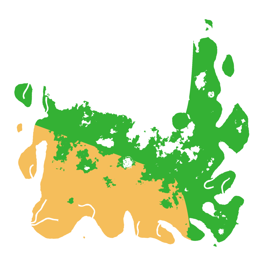 Biome Rust Map: Procedural Map, Size: 4250, Seed: 178009741