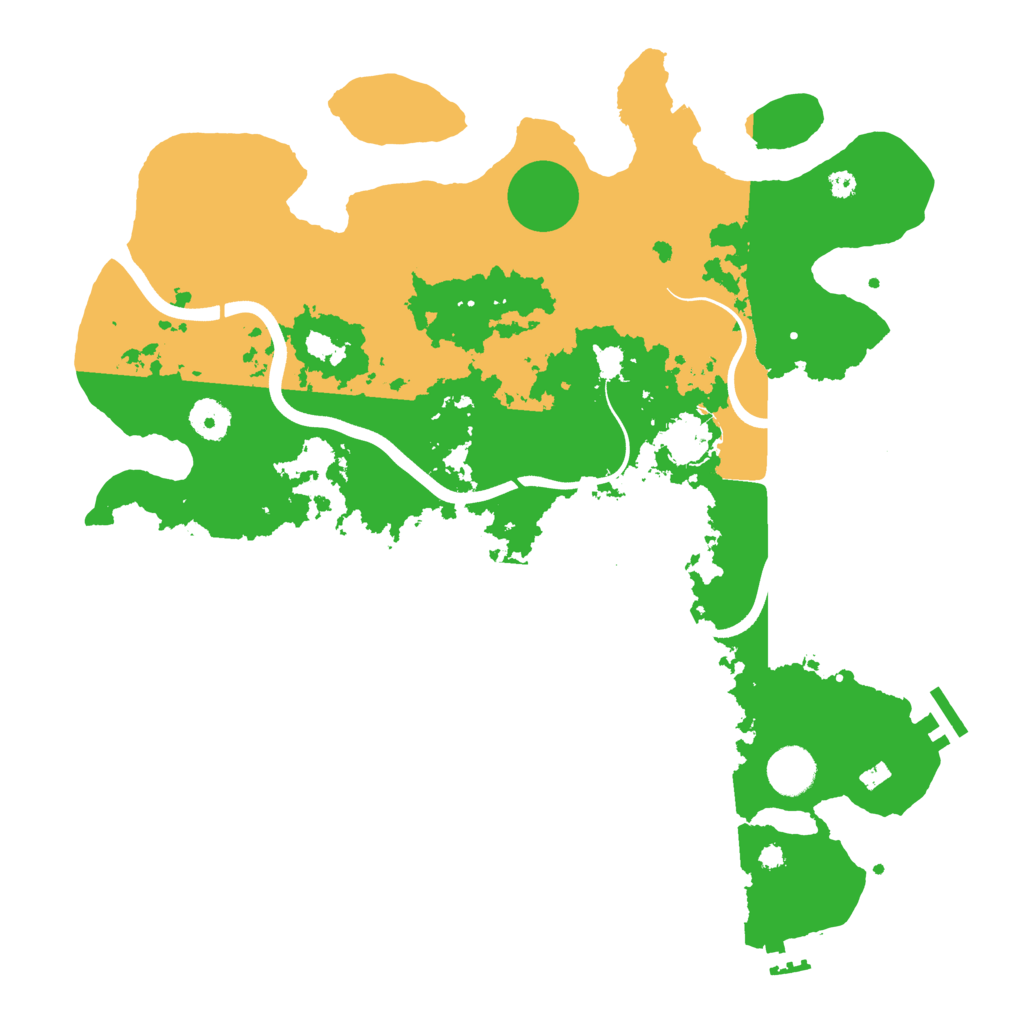 Biome Rust Map: Procedural Map, Size: 3800, Seed: 1175338474