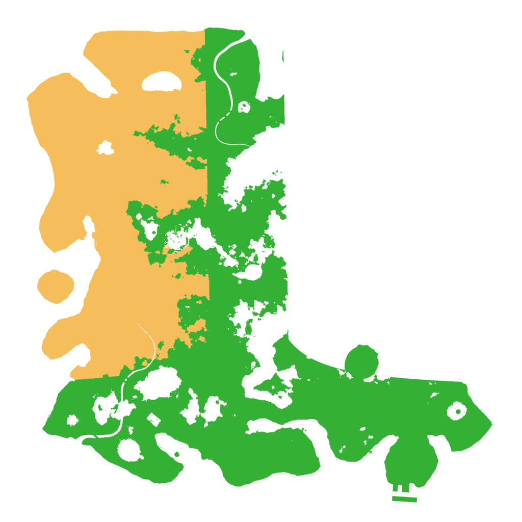 Biome Rust Map: Procedural Map, Size: 4250, Seed: 1929767648
