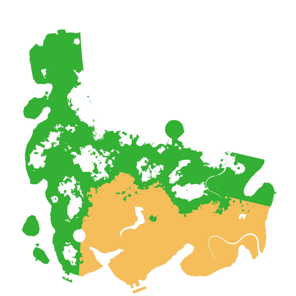 Biome Rust Map: Procedural Map, Size: 4250, Seed: 588244162