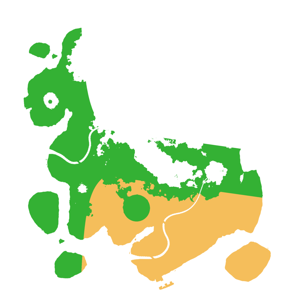 Biome Rust Map: Procedural Map, Size: 3000, Seed: 903324311