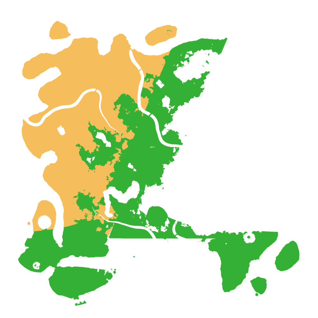 Biome Rust Map: Procedural Map, Size: 4250, Seed: 305174314