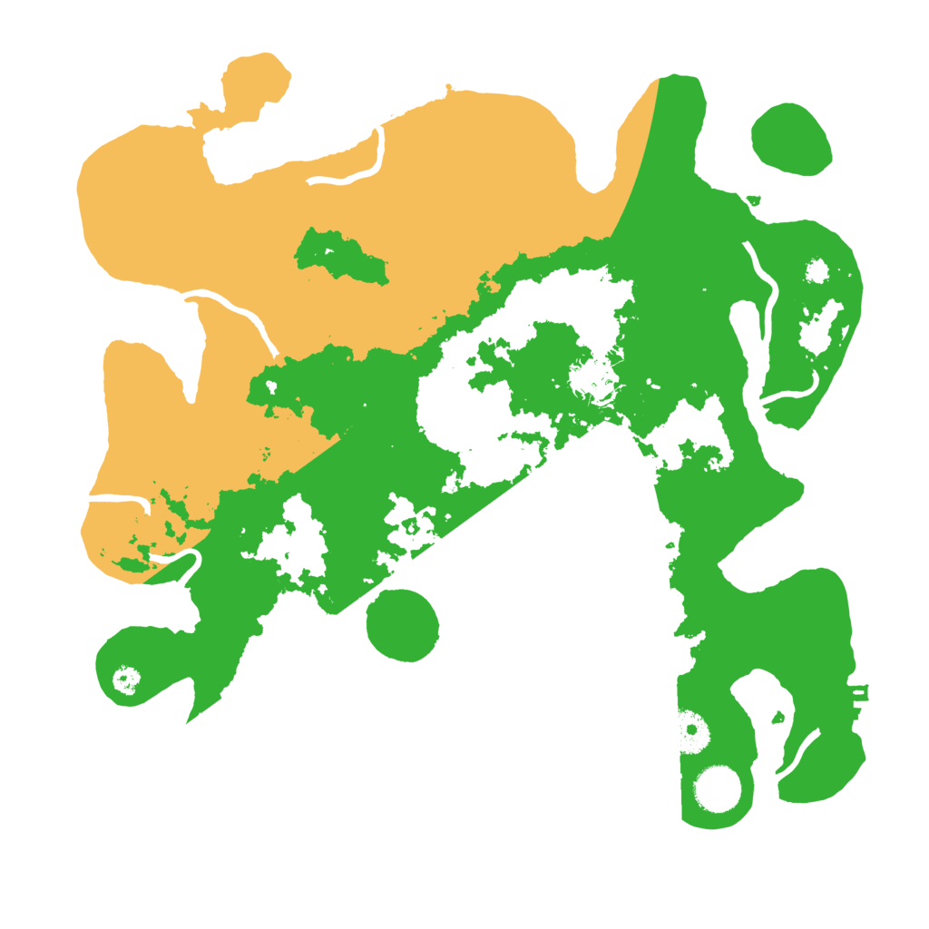 Biome Rust Map: Procedural Map, Size: 3500, Seed: 1503435721