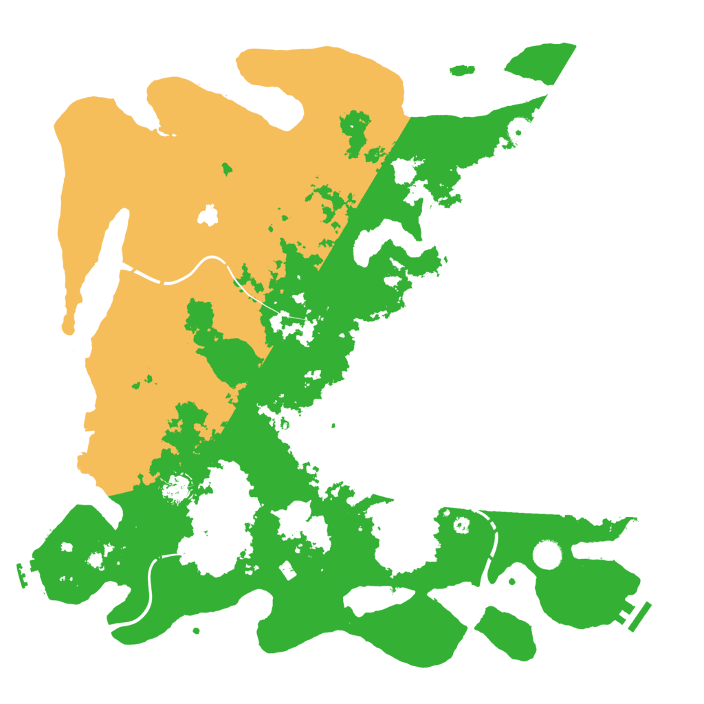 Biome Rust Map: Procedural Map, Size: 4250, Seed: 1085702757