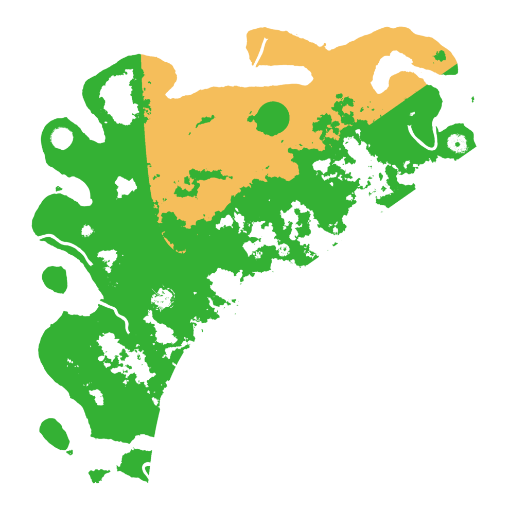 Biome Rust Map: Procedural Map, Size: 4250, Seed: 1245344362