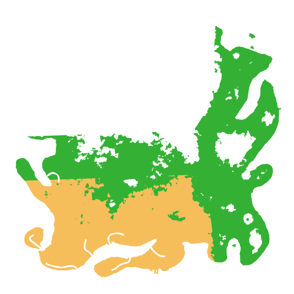 Biome Rust Map: Procedural Map, Size: 4250, Seed: 861535604