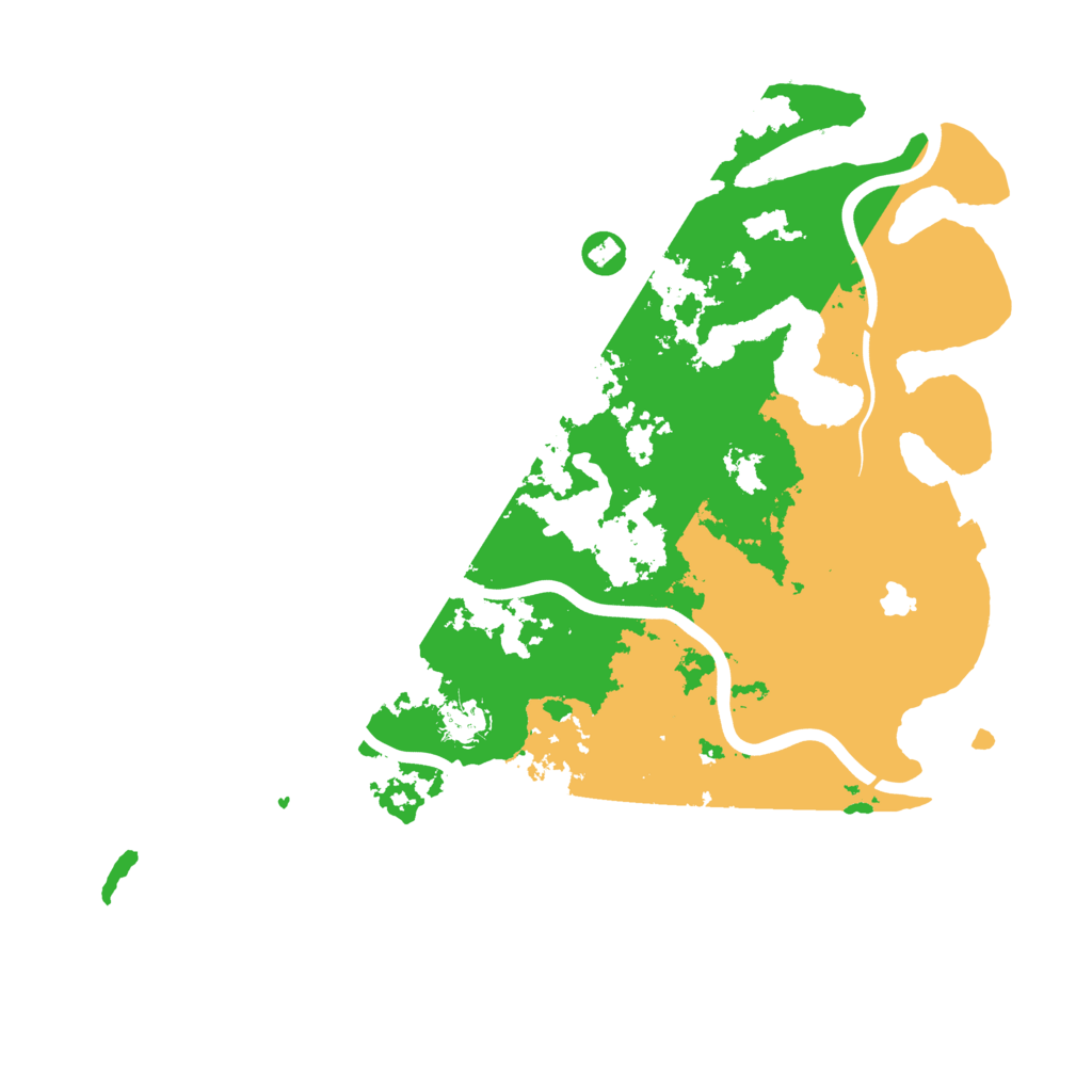 Biome Rust Map: Procedural Map, Size: 4000, Seed: 7846554