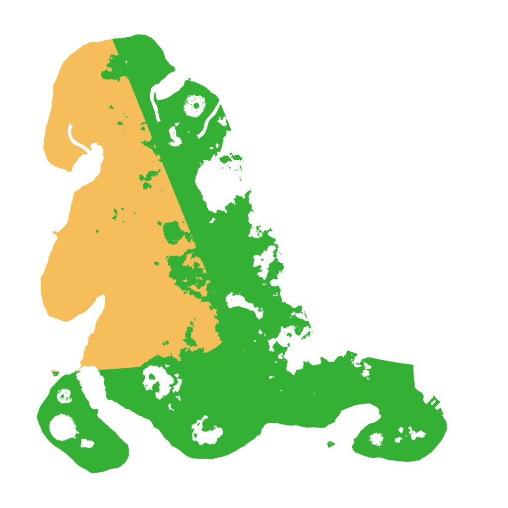 Biome Rust Map: Procedural Map, Size: 3500, Seed: 787753653