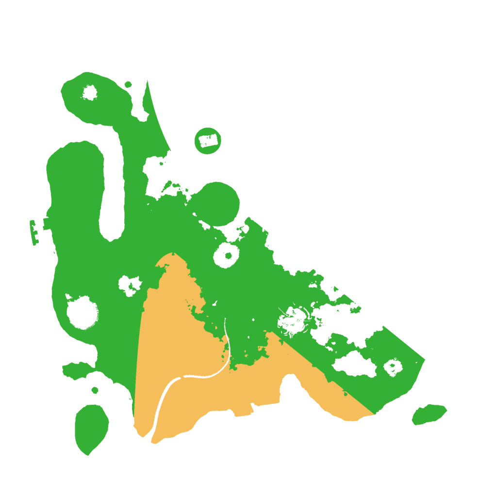 Biome Rust Map: Procedural Map, Size: 3000, Seed: 125782188