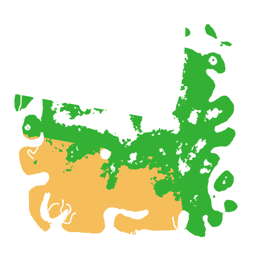 Biome Rust Map: Procedural Map, Size: 4450, Seed: 813798712