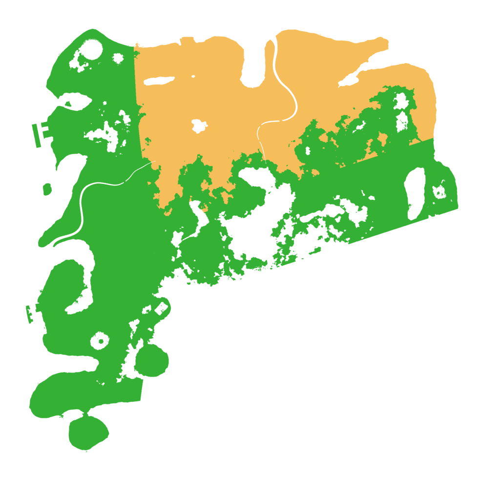 Biome Rust Map: Procedural Map, Size: 4250, Seed: 1268216940