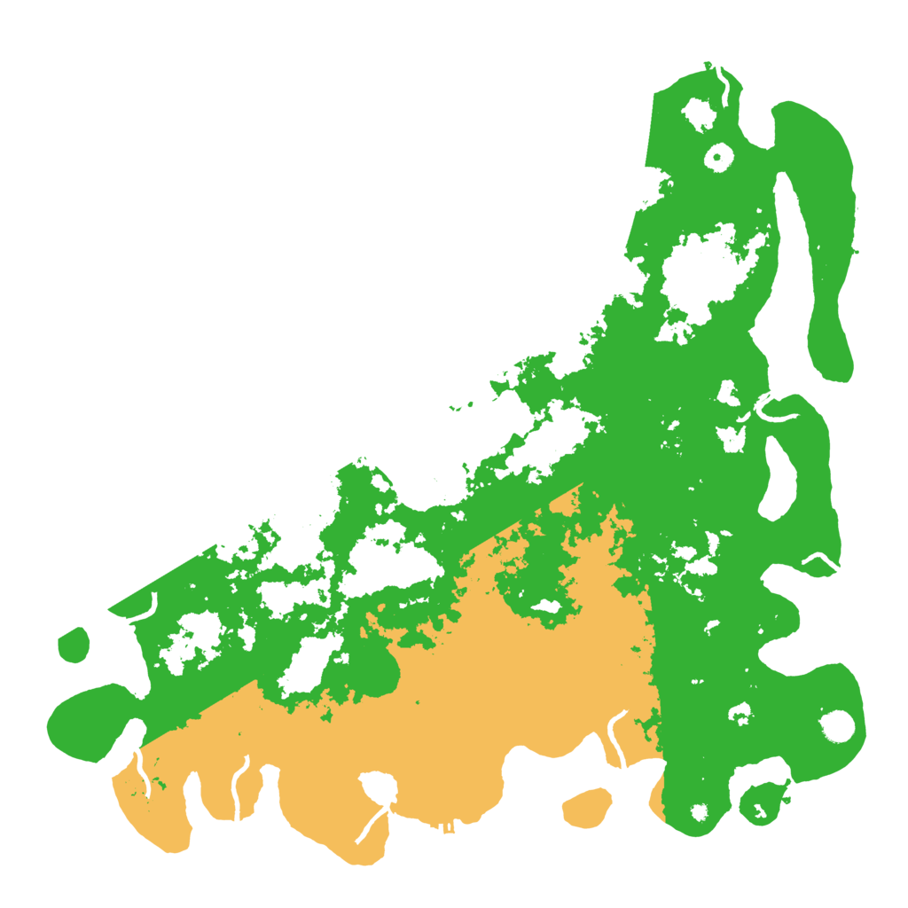 Biome Rust Map: Procedural Map, Size: 5000, Seed: 621