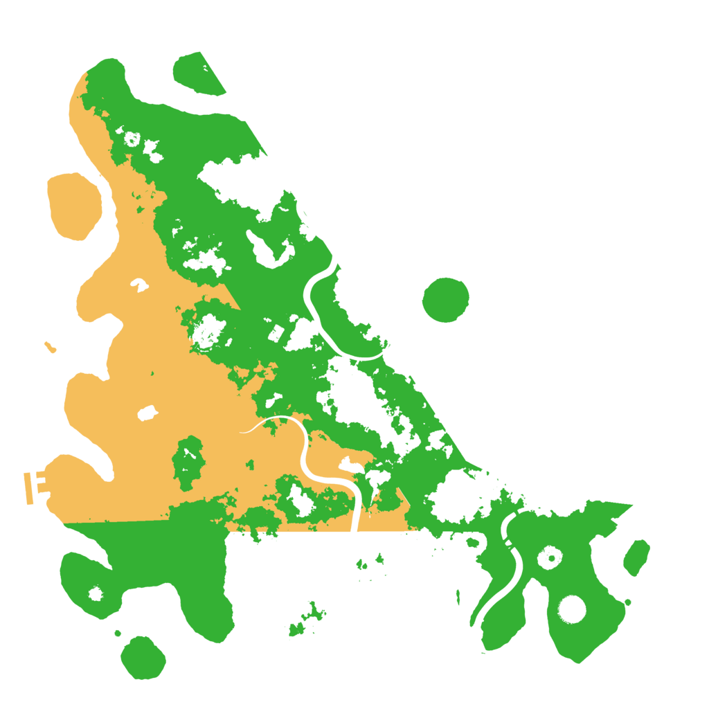 Biome Rust Map: Procedural Map, Size: 4500, Seed: 2909