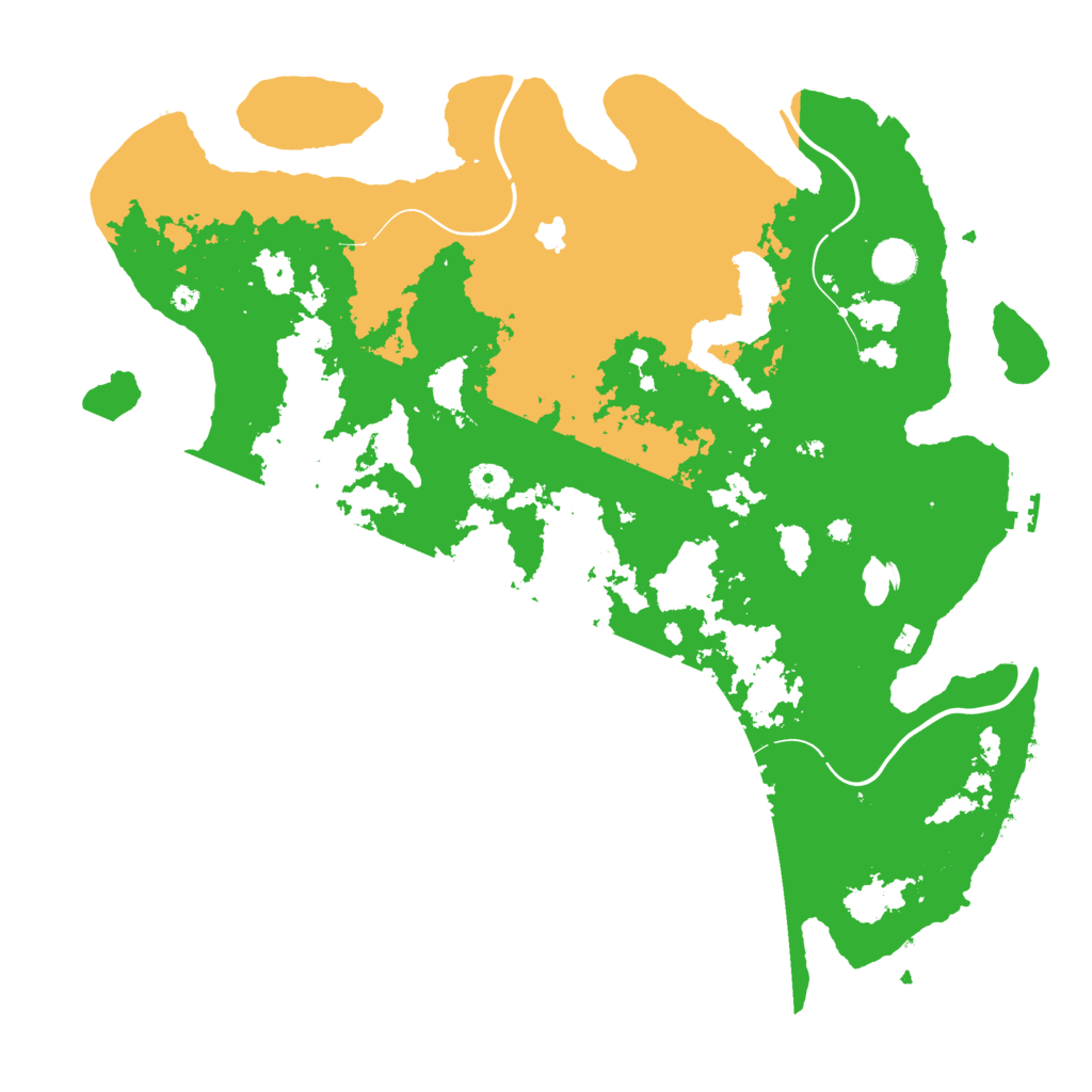 Biome Rust Map: Procedural Map, Size: 4250, Seed: 67073335