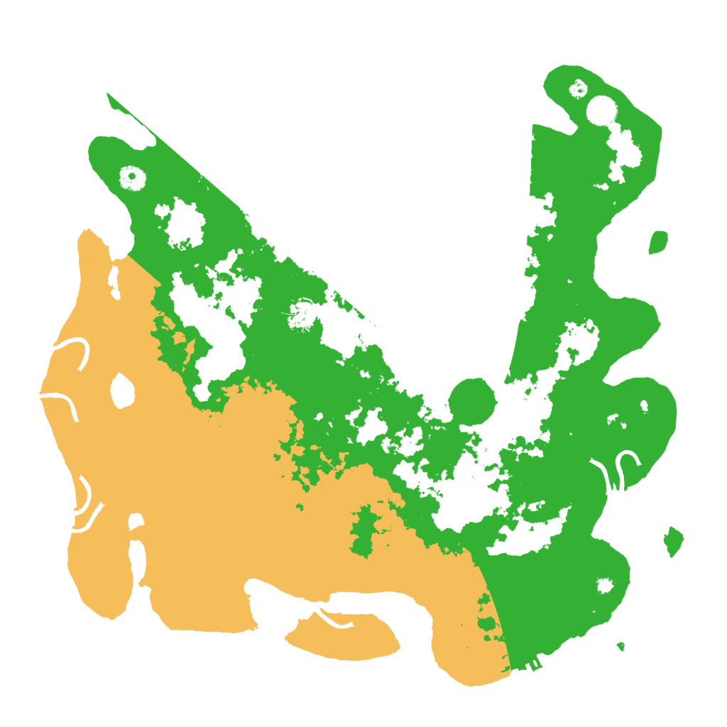 Biome Rust Map: Procedural Map, Size: 4200, Seed: 4242