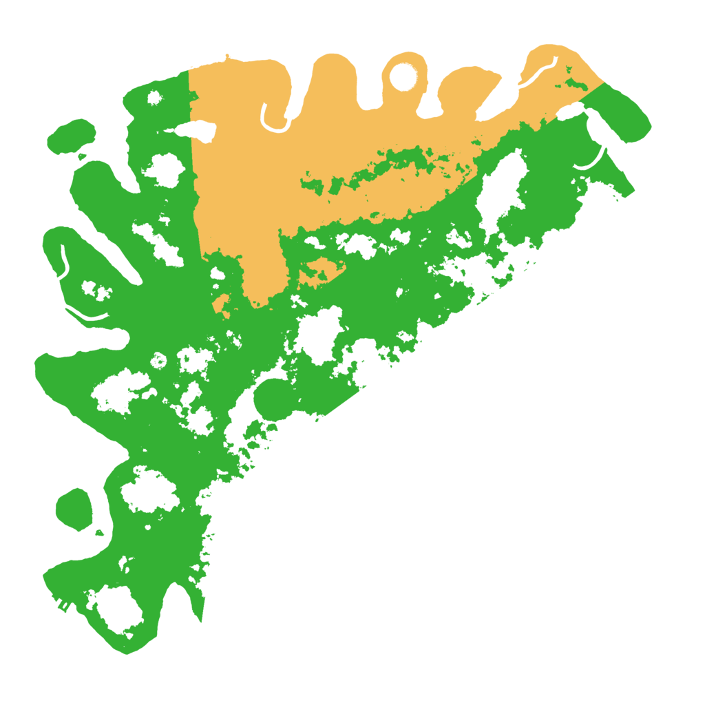 Biome Rust Map: Procedural Map, Size: 4500, Seed: 977183673