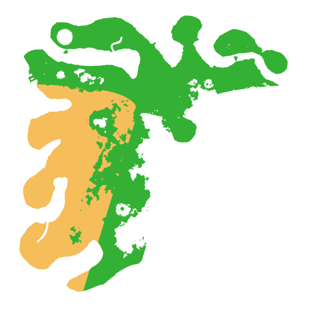 Biome Rust Map: Procedural Map, Size: 3500, Seed: 580787804