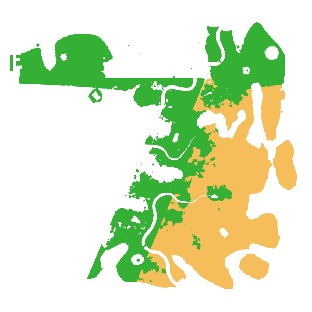 Biome Rust Map: Procedural Map, Size: 4000, Seed: 1984262638