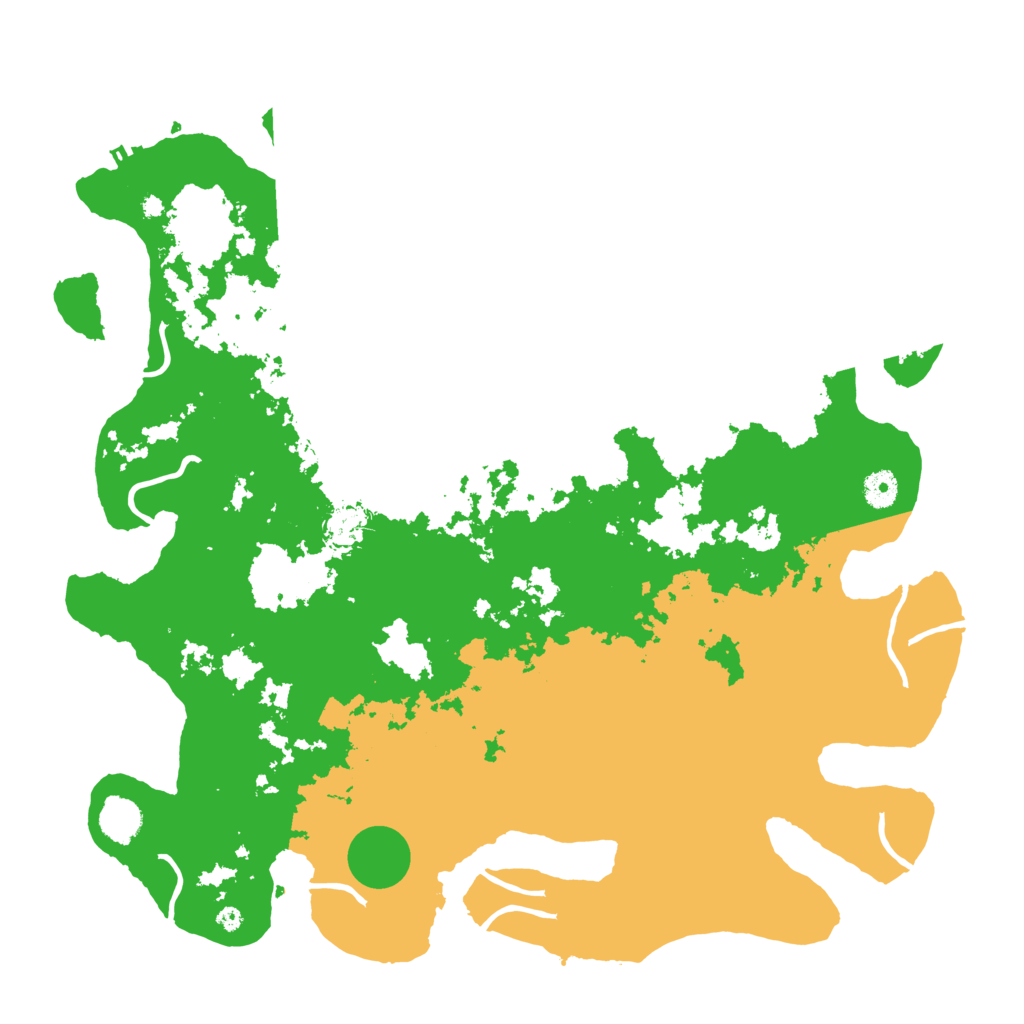 Biome Rust Map: Procedural Map, Size: 4300, Seed: 1797621744