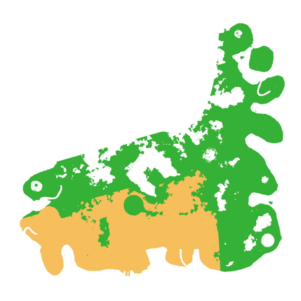 Biome Rust Map: Procedural Map, Size: 4000, Seed: 3459435