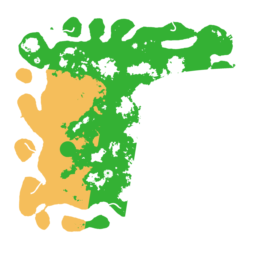 Biome Rust Map: Procedural Map, Size: 4250, Seed: 384094574