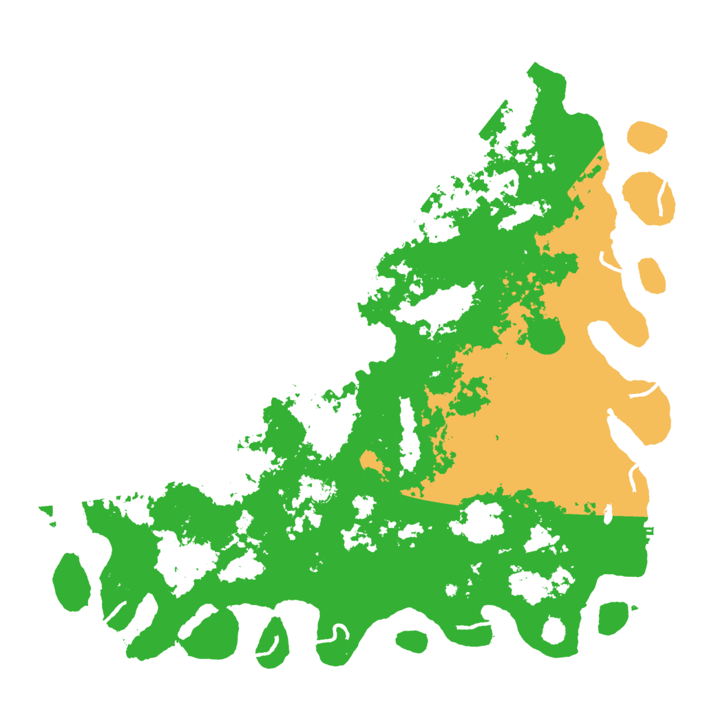 Biome Rust Map: Procedural Map, Size: 5500, Seed: 345632870