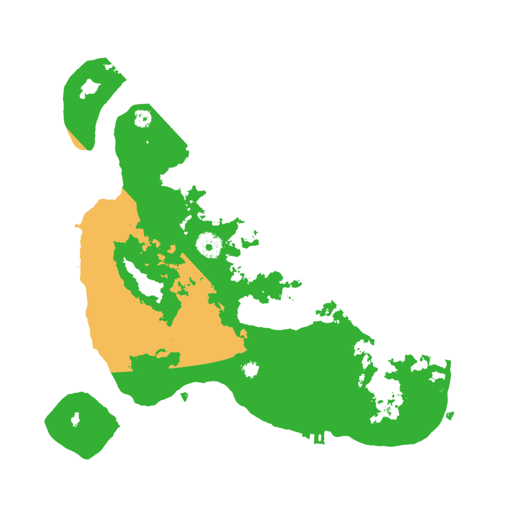Biome Rust Map: Procedural Map, Size: 3000, Seed: 72182508
