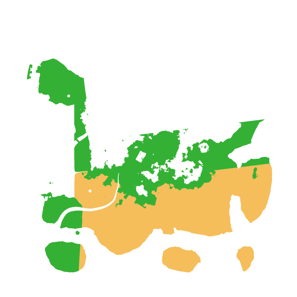 Biome Rust Map: Procedural Map, Size: 3000, Seed: 629796387