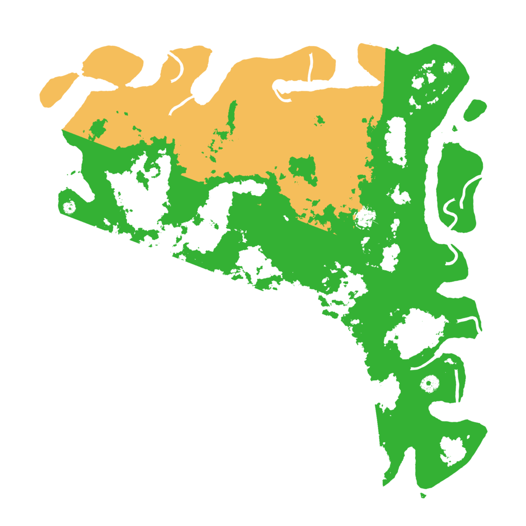 Biome Rust Map: Procedural Map, Size: 4500, Seed: 112499416