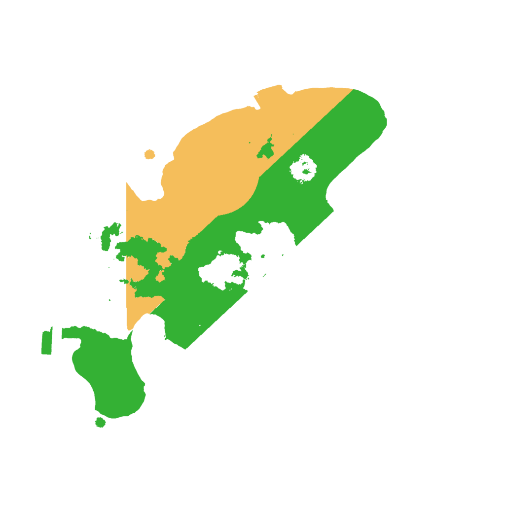 Biome Rust Map: Procedural Map, Size: 2000, Seed: 221361575