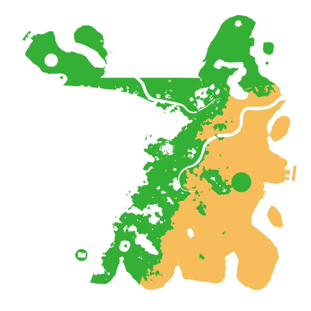 Biome Rust Map: Procedural Map, Size: 4169, Seed: 309