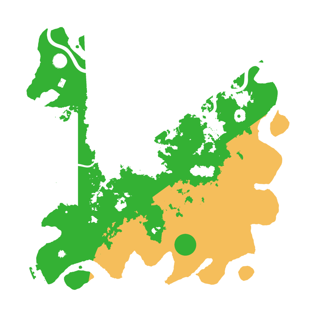 Biome Rust Map: Procedural Map, Size: 3800, Seed: 156