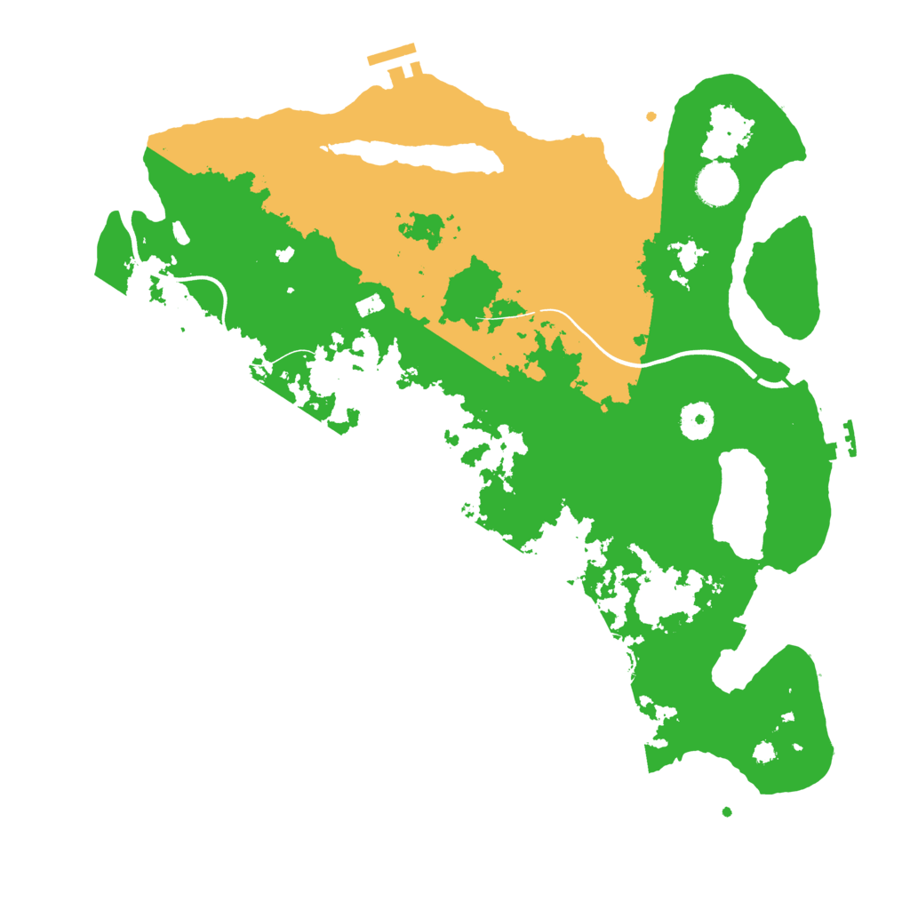 Biome Rust Map: Procedural Map, Size: 3750, Seed: 117161973