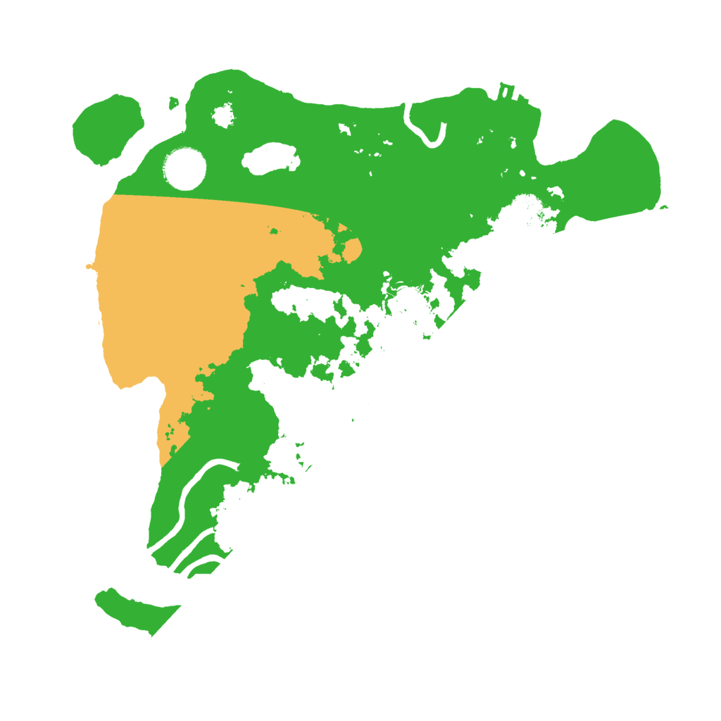 Biome Rust Map: Procedural Map, Size: 3000, Seed: 1011667690