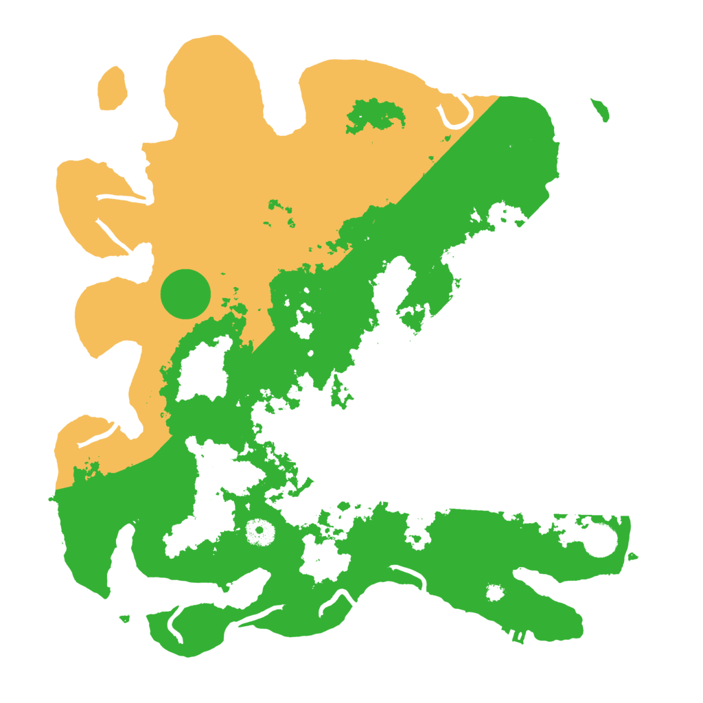 Biome Rust Map: Procedural Map, Size: 3700, Seed: 1508835685