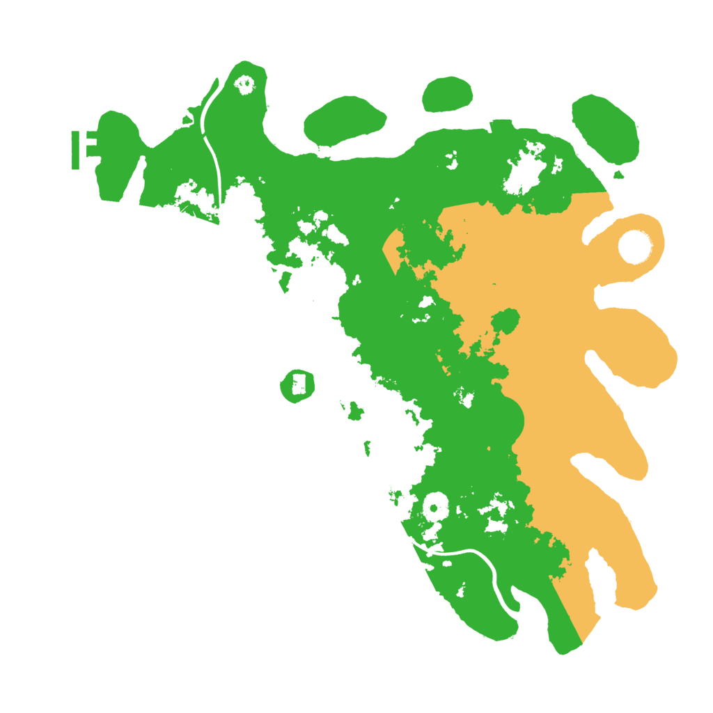 Biome Rust Map: Procedural Map, Size: 3750, Seed: 235824