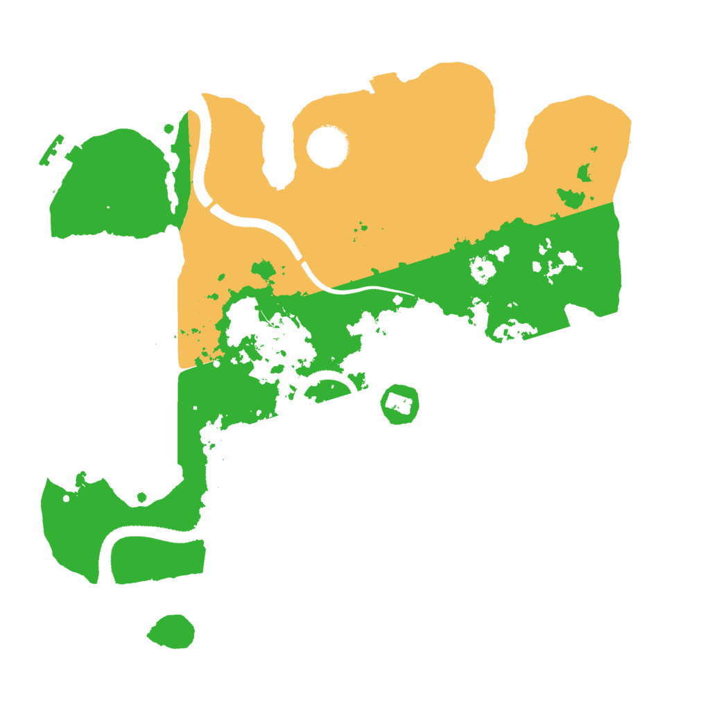 Biome Rust Map: Procedural Map, Size: 3000, Seed: 11220