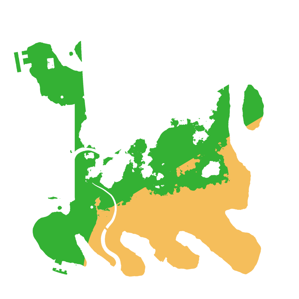 Biome Rust Map: Procedural Map, Size: 3000, Seed: 847513980