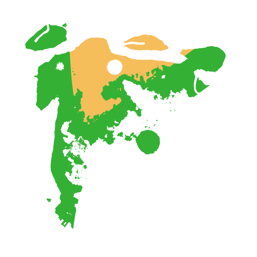 Biome Rust Map: Procedural Map, Size: 3000, Seed: 35815