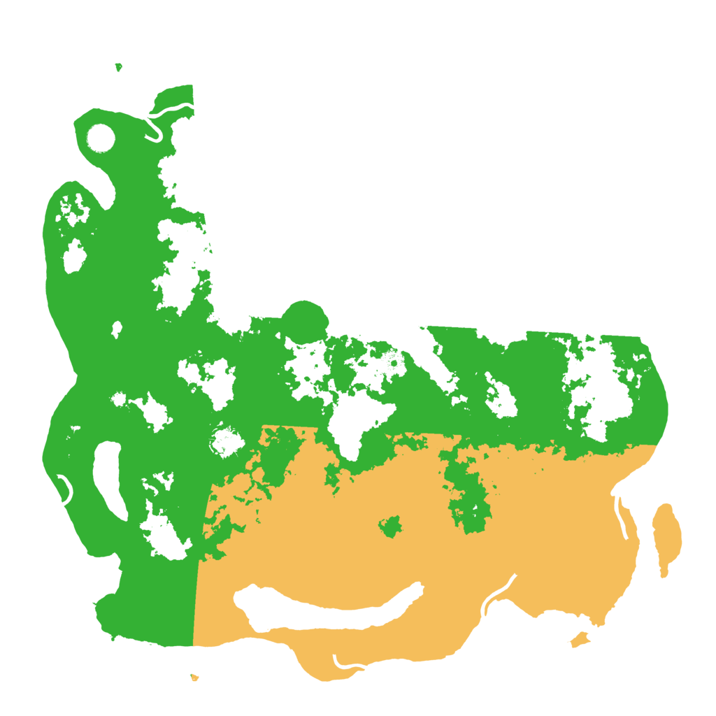 Biome Rust Map: Procedural Map, Size: 4500, Seed: 432288229