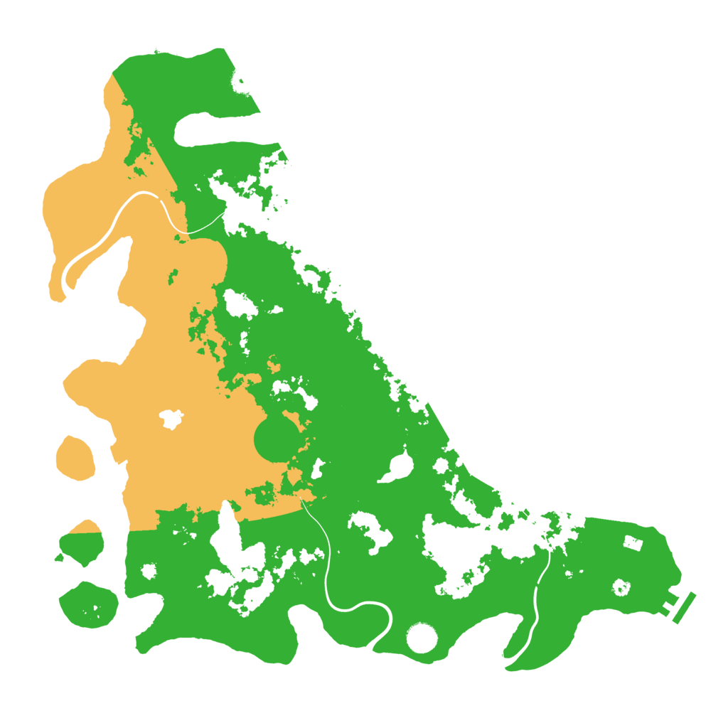 Biome Rust Map: Procedural Map, Size: 4222, Seed: 123