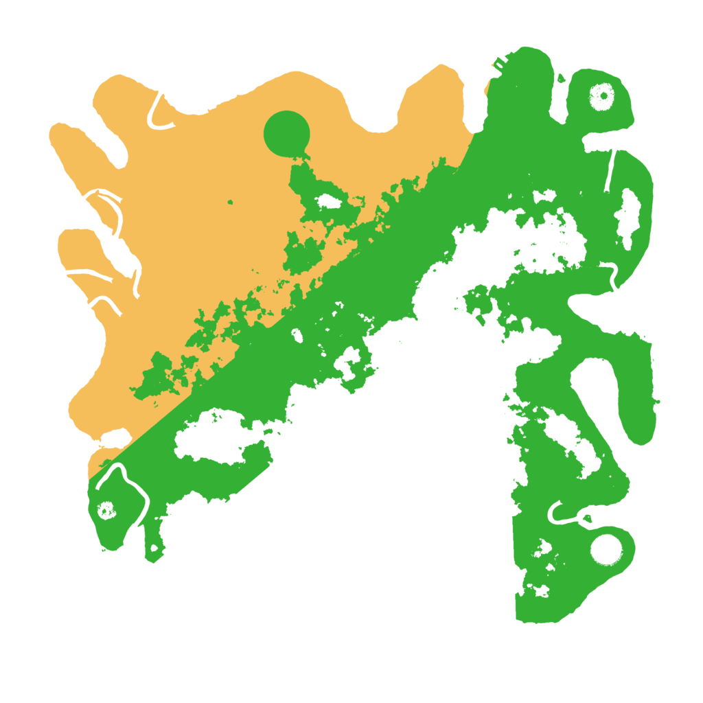 Biome Rust Map: Procedural Map, Size: 4000, Seed: 65838187
